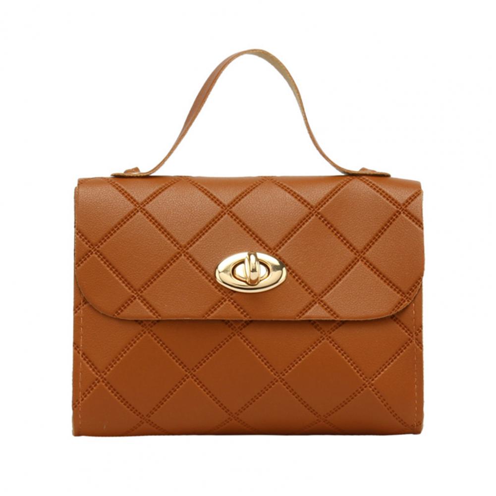 Trendy Diamd Pattern Crossbody Bag Square Shoulder Bag Casual Age Leisure Diamd Pattern Versatile Small Bag