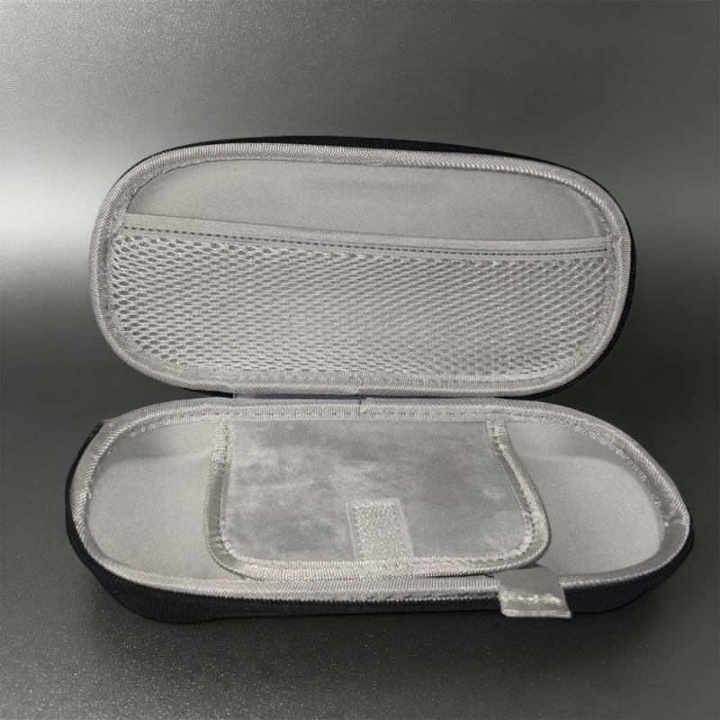 Handheld Game Console Bag Scratchproof Storage Box for  6 Protector Case with Mesh Pocket Carry Pouch