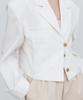 Re Rhee Semi Oversized Cropped Blazer Jacket