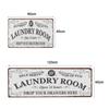 Rectangle Laundry Floor Mat Waterproof Laundry Rug Skin Friendly Laundry Carpet  Home Decor