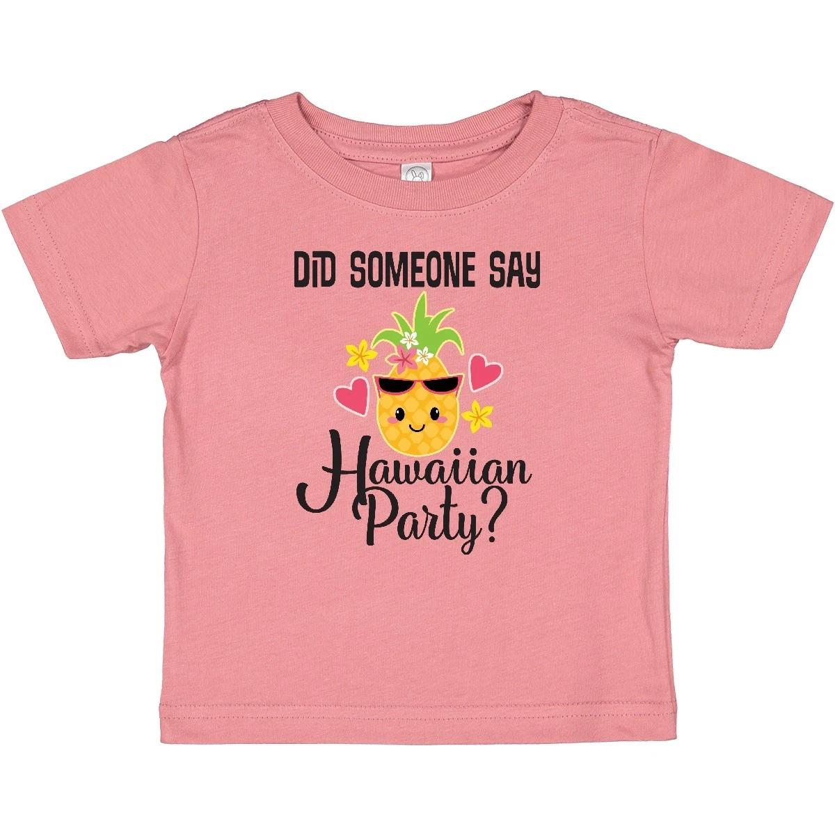 

Inktastic Hawaiian Party Pineapple Baby T-Shirt Hawaii Funny Hilarious Honolulu 150