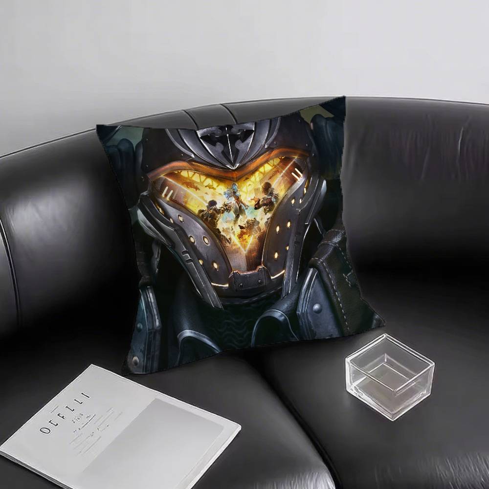 1pc The First Descendant Game Pillow Case Fashion Square Pillowcase Bedroom Sofa Room Ins Decoration Leisure