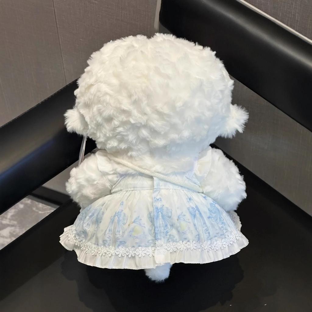 Cute Puff Lamb Plush Toy Doll Wears Skirt Lamb Doll Loli Lamb Bed Sleeps with Doll Girl