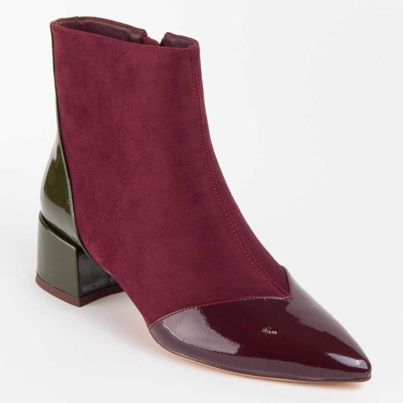 Botín De Tacón Para Mujer. Montevita Yeya 100913