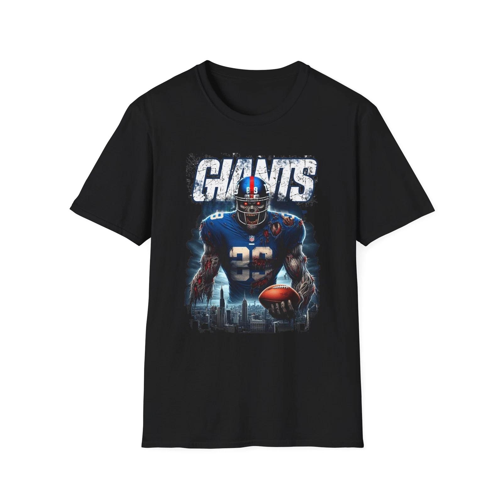 New york Giants Monster T-Shirt - Fierce NFL Fan Apparel XXL