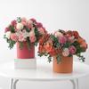 5-pronged Vintage Hydrangea, Silk Flower, Artificial Flower, Green Plant, Wedding Photography, Home Decoration Arrangement