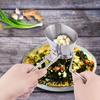 Stainless Steel Vegetable Chopper Efficient Rolling Mincer Spice Mill Durable Easy to Clean Coriander Chopper Home Cooking