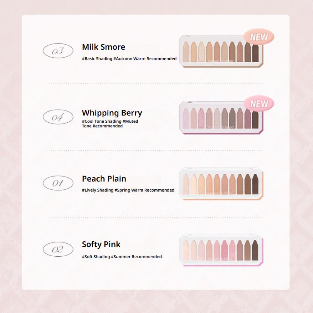 Too cool for school Frottage Palette 8.6g