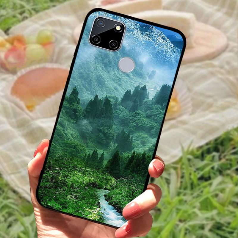 For OPPO Realme C21Y Case Marble Fashion Soft Silicon Cover for Realme C21 C25 C25s Phone Cases Protective Realmi C 21 Y Capa