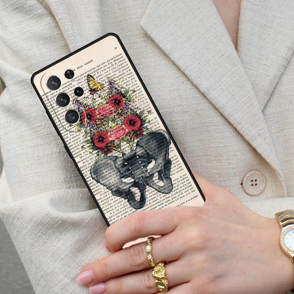 Medical Human Organs Brain Kidney Art Cell Phone Case for Samsung Galaxy S26 Ultra S25 S24 S23 S22 S21 S20 Note10 Cover