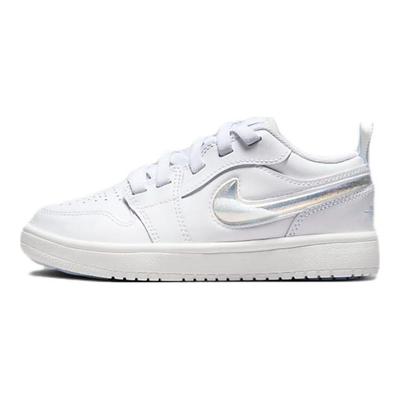 Tênis Infantil Air 1 Low ALT SE PS Glitter Swoosh Azul Azulado Branco-Cinzento FQ9113-100