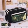 2025 Tomb Raider Pencil Case: Large Capacity, Nine Layers, Stylish Ita Bag for Students