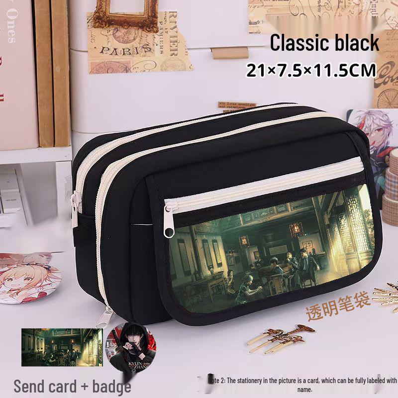2025 Tomb Raider Pencil Case: Large Capacity, Nine Layers, Stylish Ita Bag for Students
