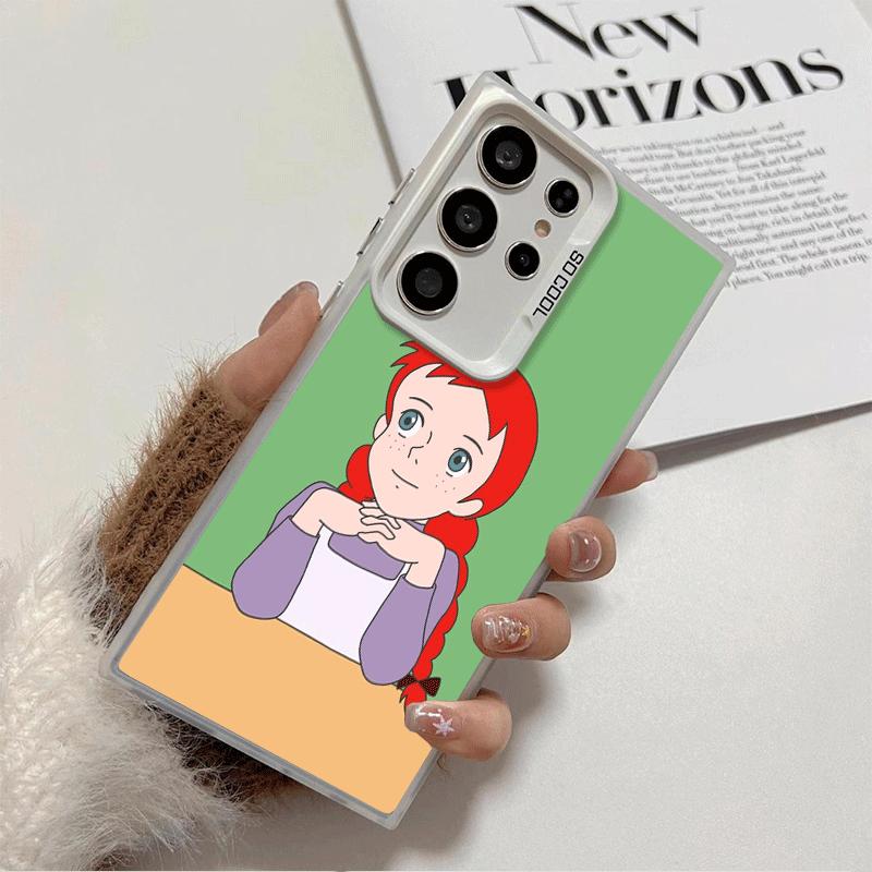 Anne Of Green Gables Shirley Shockproof Phone Case for Samsung Galaxy S26 Edge S25 Ultra S24 FE S23 Plus S21 Cover Anti Fall Fun