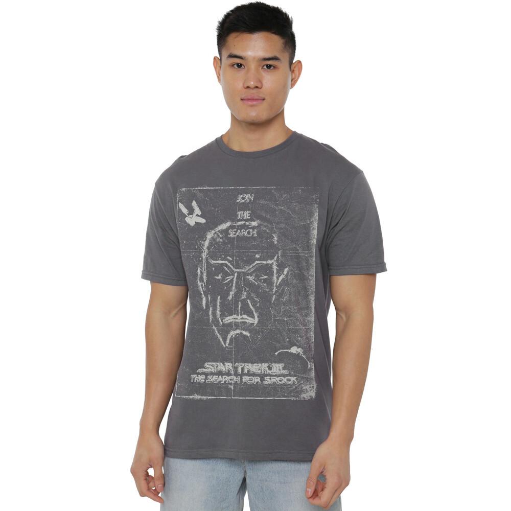 Star Trek Join The Search T-Shirt S-2XL Charcoal XL