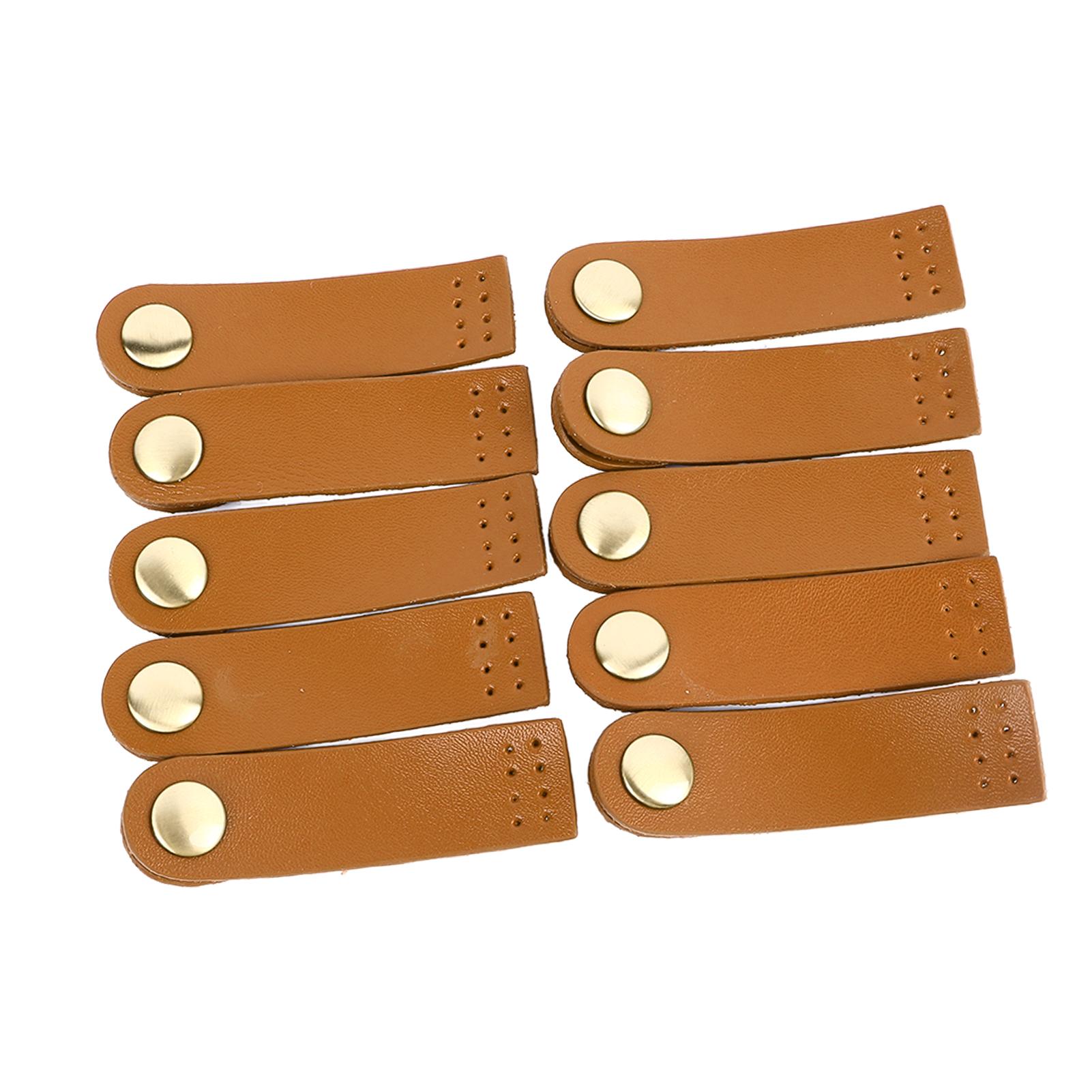 

10 комплектов пришивных застежек-кнопок из натуральной кожи для рукоделия, мягкая застежка для кошелька для рукоделия