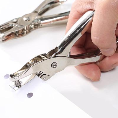 1 Pc Metal Pore Diameter Punch Pliers Single Hole Puncher Hand Paper Scrapbooking Punches 1-8 Pages Paper Hole Puncher Tools