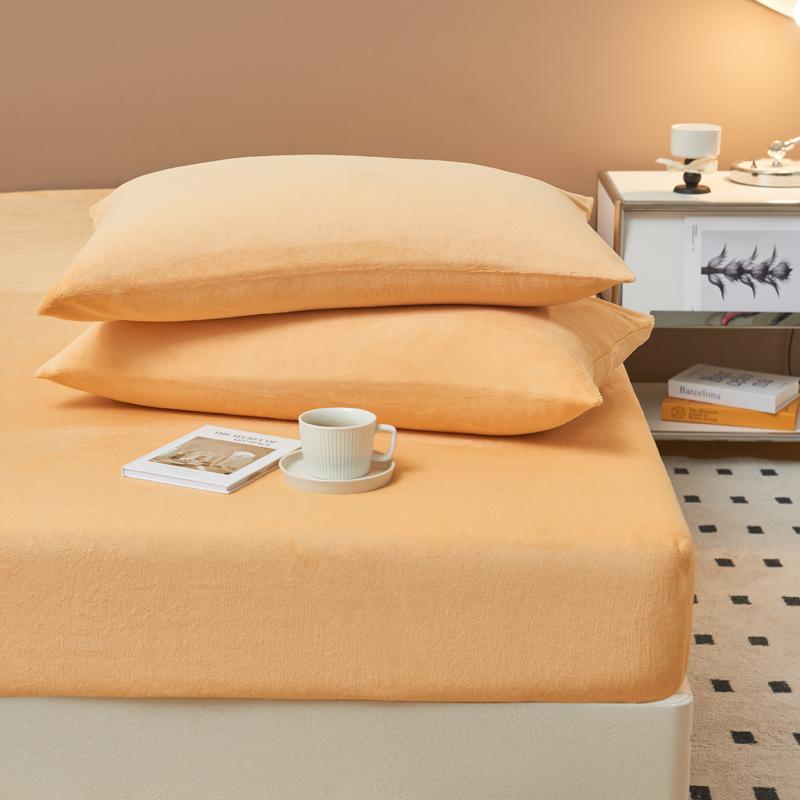 Pink Pillowcase Velvet Pillows Cover Skin-friendly Pillowslip Funda Almohada 48x74cm Cushion Cover 2pcs Rectangle Pillow Cases