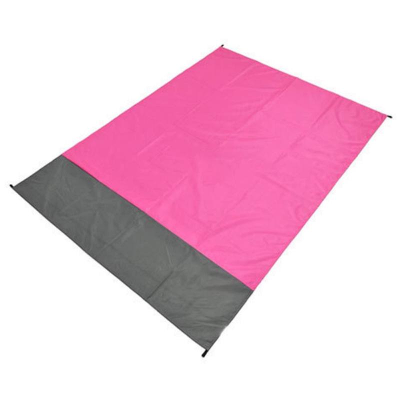 Beach Blanket Waterproof Outdoor Camping Pocket Folding Portable Lightweight Picnic Mat 210x200cm