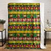 Colorful Christmas-Themed Pattern Blanket Patterned flannel blanket perfect for the bedroom living room, sofa, or a little nap