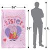 Peppa Pig Big Sister Blanket