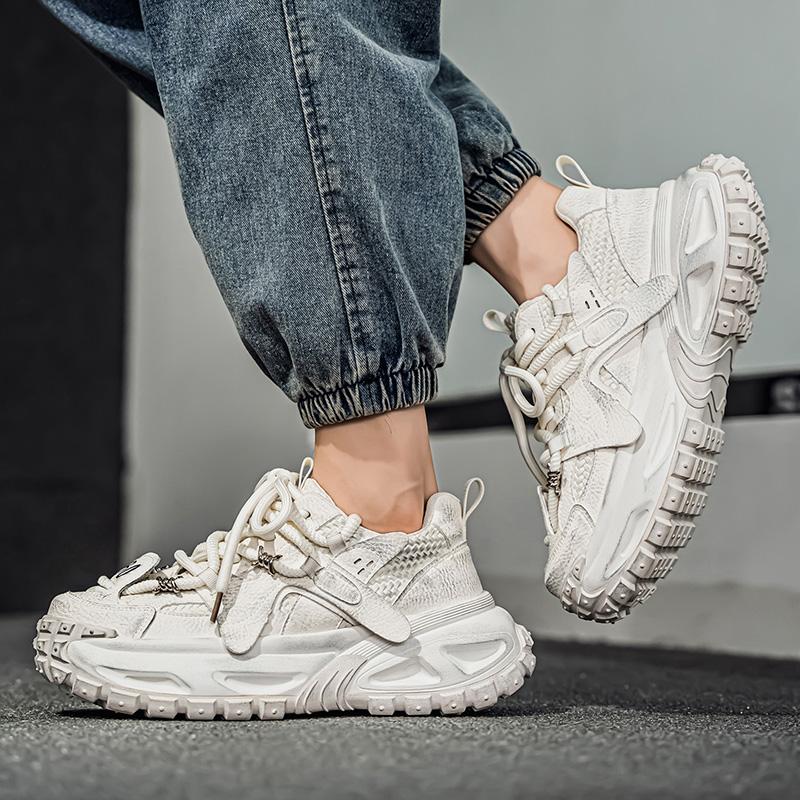 Men‘s Wear Resistant Comfort Sports Thick Bottom Breathable Mans Loafers Popular Model Summer Outdoor Casual Design Sneaker Cosy