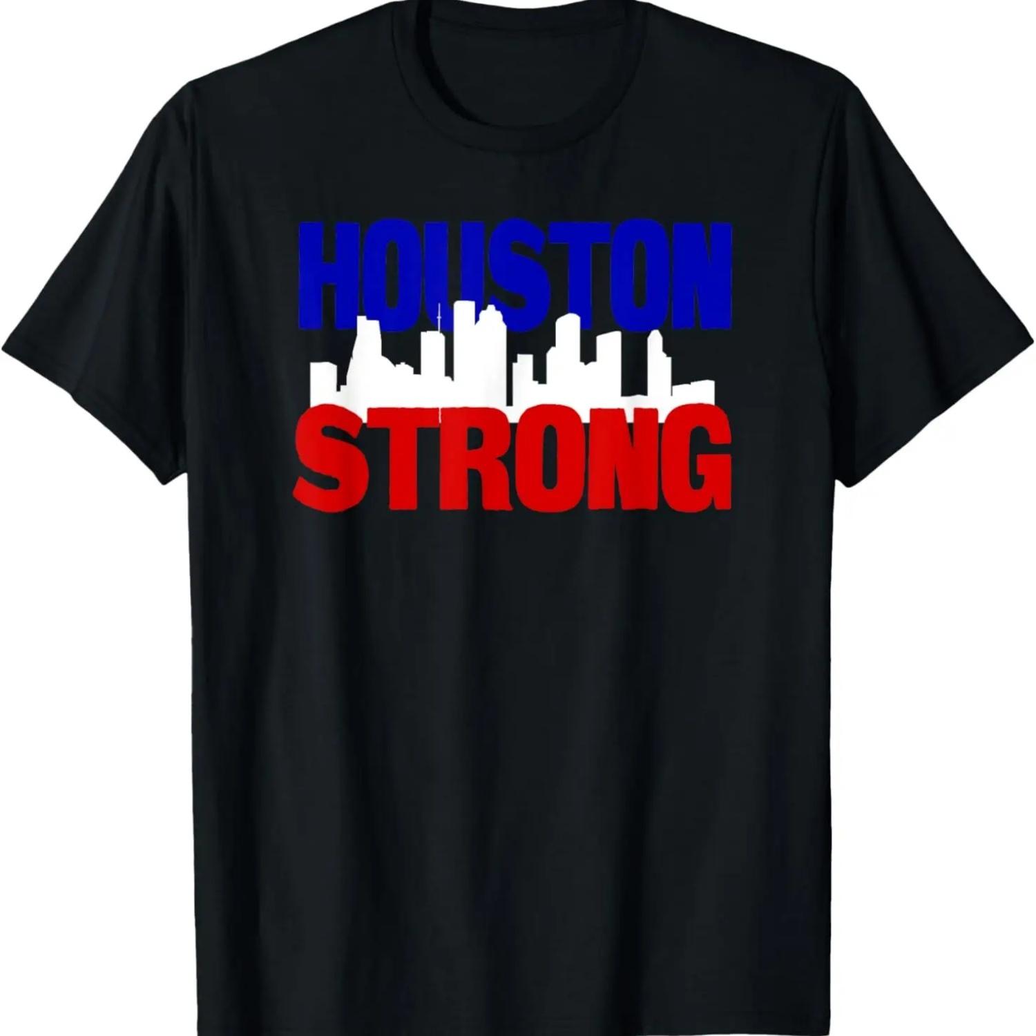 Houston Strong Tshirt Texas Pride Shirt I Love Houston S чёрный