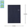 NOLTY April Weekly 9687 Planner, 2026, Start, A5, Access, 3, Navy,