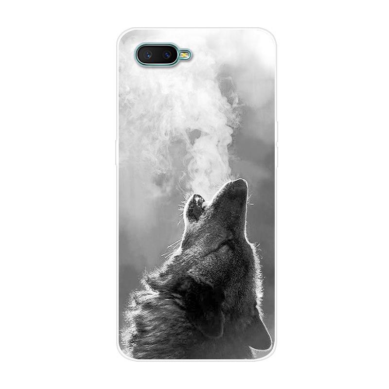 Pro OPPO RX17 Neo Pouzdro Kryt na telefon Měkký silikonový Tištěný zadní kryt Coque Pro OPPO RX17 Neo CPH1893 RX 17 Neo Kryt RX17Neo Capa