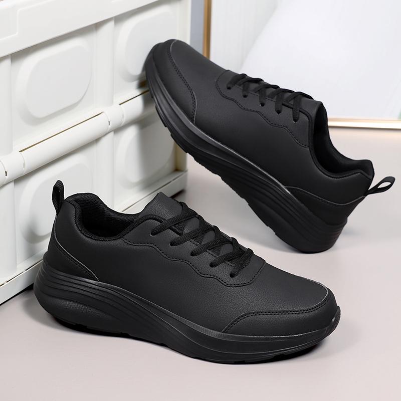 Men Casual Sports Shoes Outdoor Lightweight Walking Shoes Minimalist Pure-color Running Shoes Sneakers
