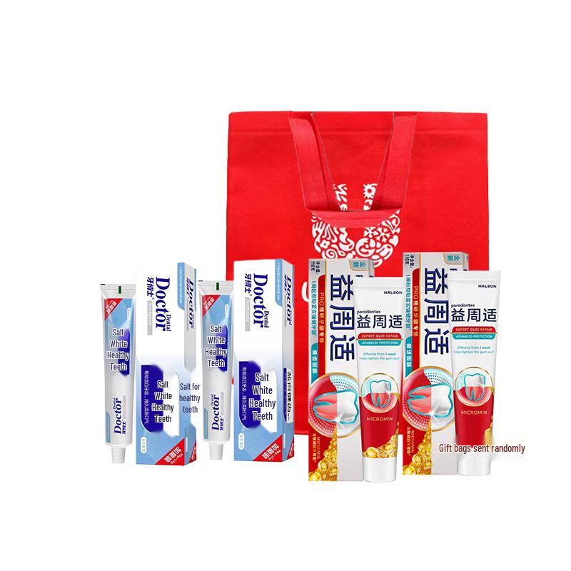 Dr. Tooth & Yi Zhou Shi Salt White & Gum Repair Toothpaste 4-Pack