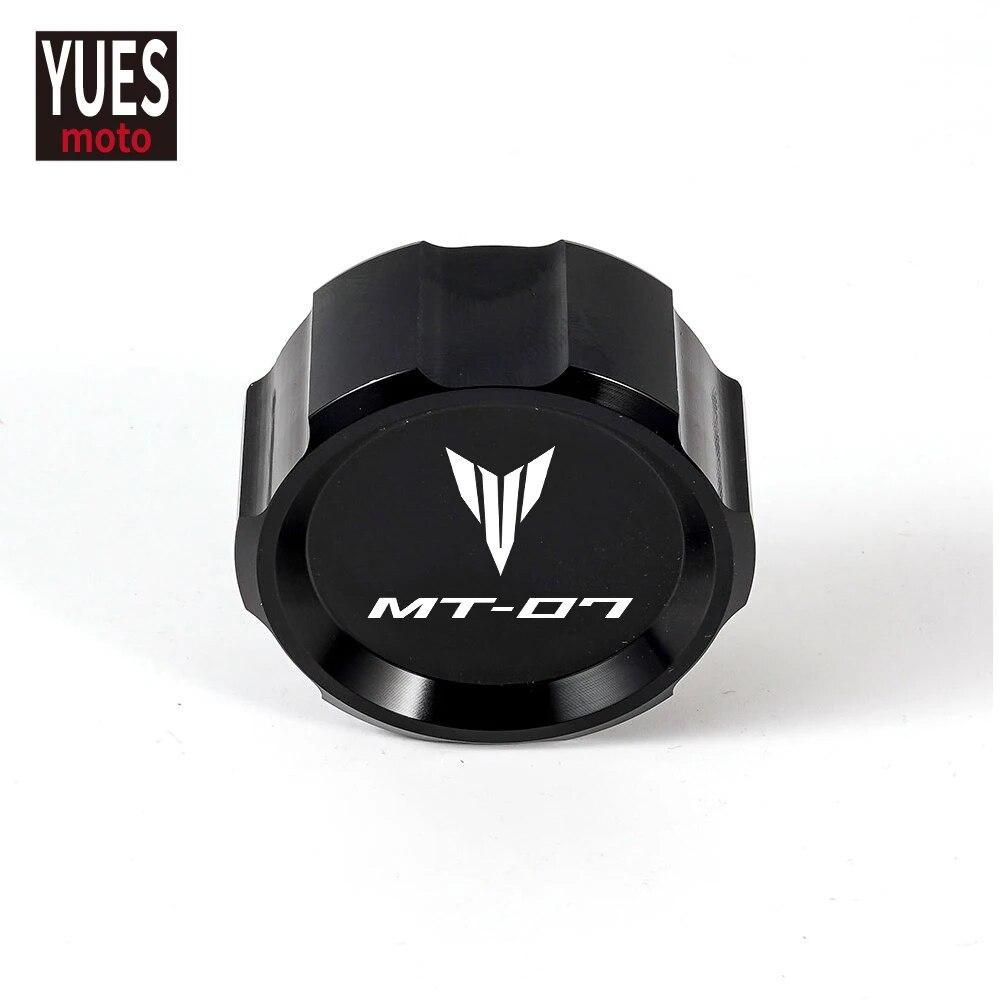 Motorcycle Accessories CNC Front & Rear Brake Fluid Cylinder Master Reservoir Cover Cap For Yamaha MT-07 MT 07 Mt07 2014-