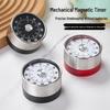 Magnetic Stainless Steel Kitchen Timer with Alarm for Cooking and Study