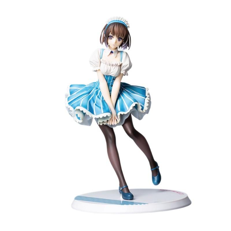 Katou Megumi Maid Figurine Pvc Anime Model Collectors Edition For Fans