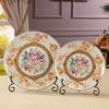 Plate Holder Retro Style Decorative Iron All-Purpose Bowl Plate Photo Picture Frame Rack for Home