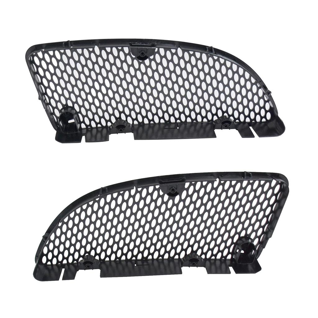 2x Front Hood Vent Grille Cover for Mercedes R171 SLK280 SLK300 SLK350 2005 2006 2007 2008 2009 2010 2011