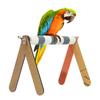 Bird Training Stand Colorful Acrylic Sheet Rough Surfaced Corundum Desktop   Training Stand for  s Pet Birds
