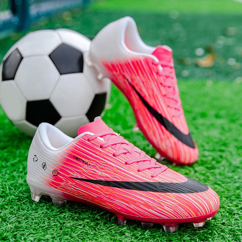 Professional Soccer Shoes Unisex Superior-quality Female Lightweight Tf/Fg Sneaker Boot Futsal Cleats Latest Man Football