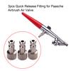 Airbrush Quick Disconnect Coupler Release Fitting 3pcs Male Fitting 14 Inch BSP Female Compatible