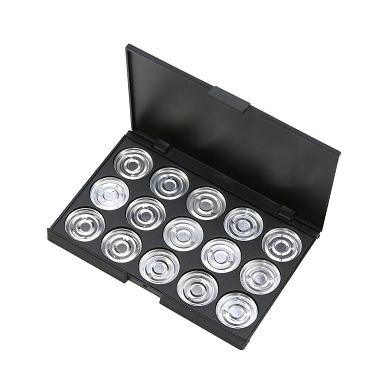 

Професійний порожній магнітний тримач для палітри для тіней для повік, пудра, рум яна, чохол для макіяжу onesize