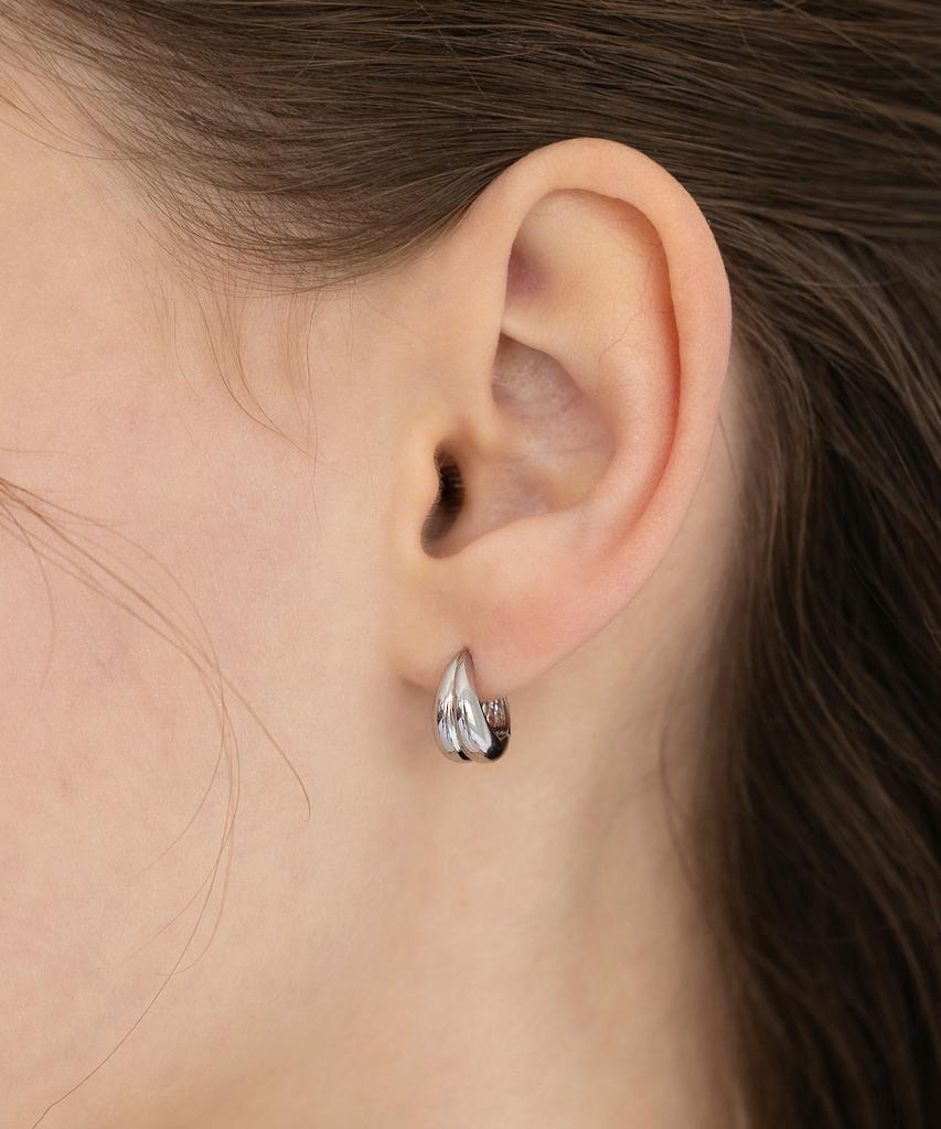 Tatiana Chunky Volume Hoop Earrings Ec3295