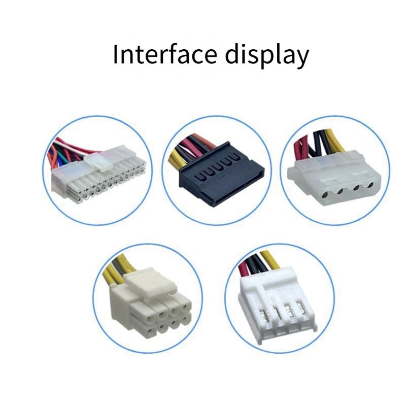 Desktop Computer Power Supply 200W/250W/300W/350W for Gaming Computers with Advanced Heat Management Case