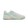New LiNing Moon White 2.0 Slip Resistant Cushioning Wear Resistant Low Top Skateboard Shoes Women's White Blue AGCU276-12