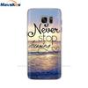 Custodia in Silicone Cartone Animato Per Samsung Galaxy S7 Custodie Cover Fiore Morbido TPU Custodia per Telefono Per Samsung S7 edge G930F G930FD G930W8 Funda