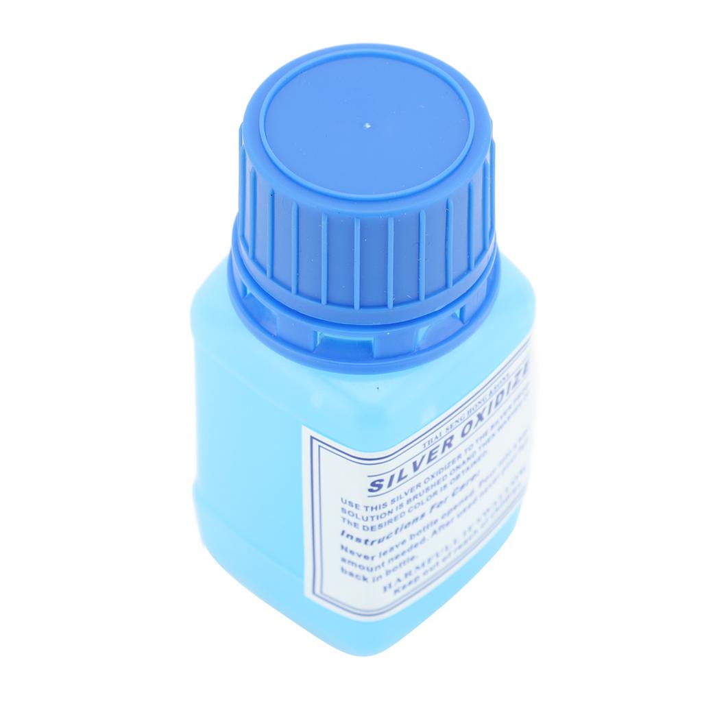 Stříbrný antický roztok 60ml Rychle působící stříbrný oxidující roztok Dlouhotrvající antická kapalina