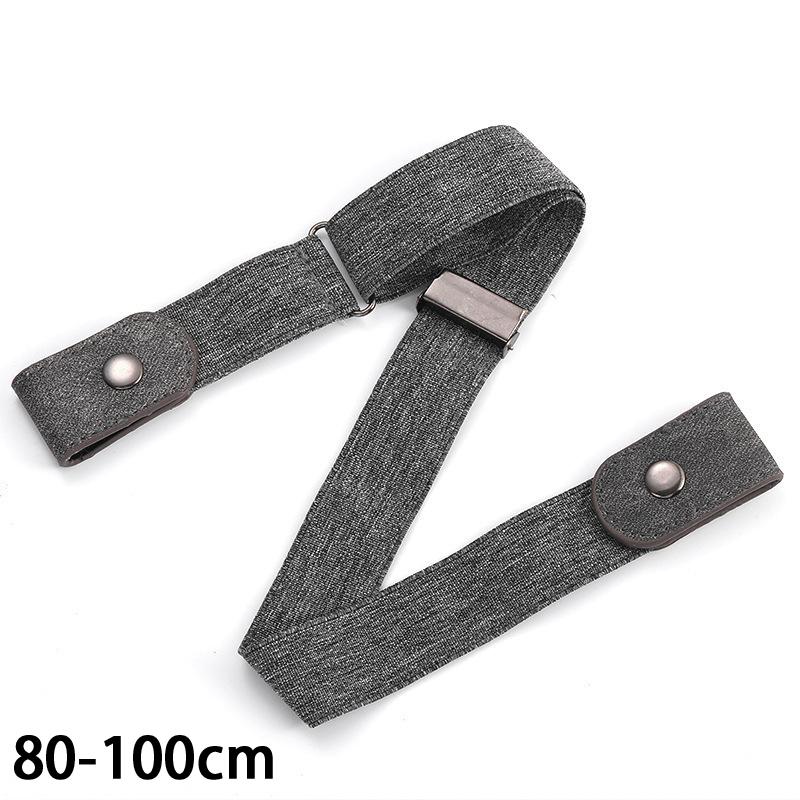Adjustable Stretch Elastic Waist Band Invisible Belt Buckle-Free Belts For Women Men Jeans Pants Dress No Buckle Easy To Wear