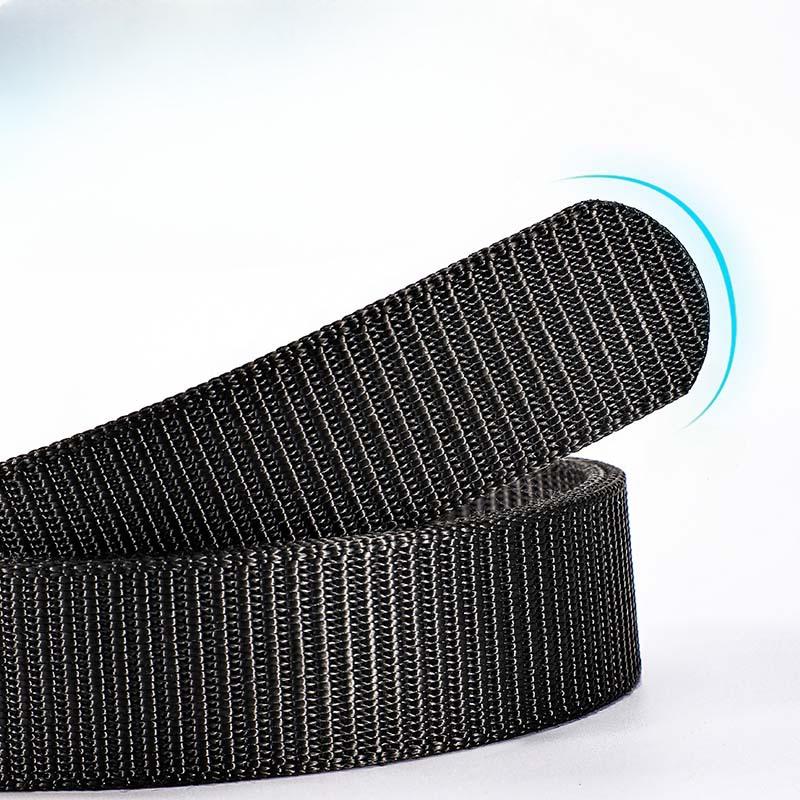 Special Belt For Military Training Alloy Toothless Automatic Buckle Belt Comfortable And Breathable Outdoor Training Leisure Tactical Belt