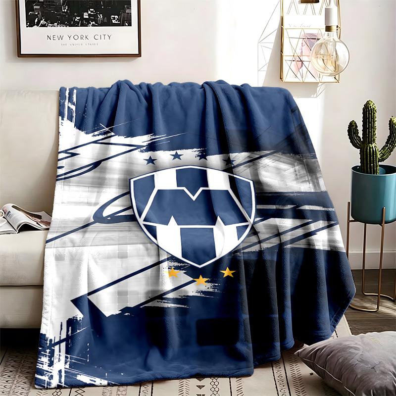 CF Monterrey Theme Personalized Outdoor Flannel Blankets Soft And Suitable For All Seasons Perfect For Sofas Beds And Camping