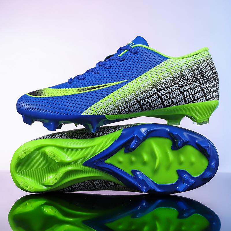 Herren Fußballschuhe High-Top Fußballschuhe, Outdoor Atmungsaktiv Athletisch Professionelle Stollen Jugend Jungen Fußballschuhe Unisex