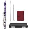 SLADE 16 Holes Piccolo C Key Multicolor Silver White Copper Blow Pipe Professional Woodwind Instrument with Accessories